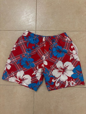 Men's swimwear XL like new, red Japanese Brand