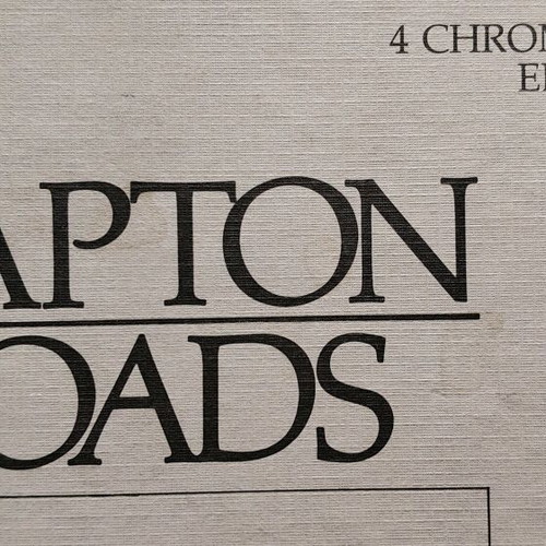 Eric Clapton 4 Cassette Set collectible like new