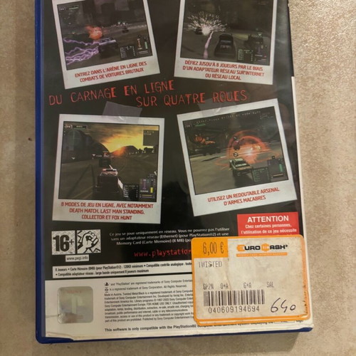 Twisted Metal Black Online PlayStation 2 used complete