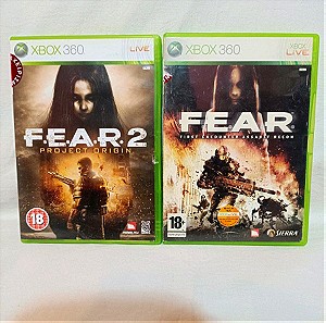 FEAR XBOX 360 2 GAMES Πακέτο