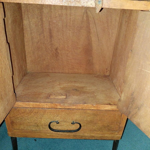 Nightstand used, solid wood handmade furniture