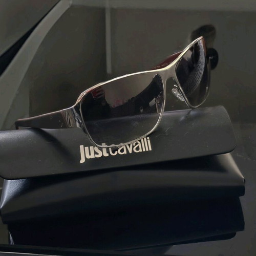 Just Cavalli Women's Sunglasses JC072S like new, silver