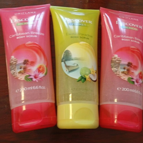 Oriflame body scrub 200ml new