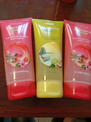 Oriflame body scrub 200ml new