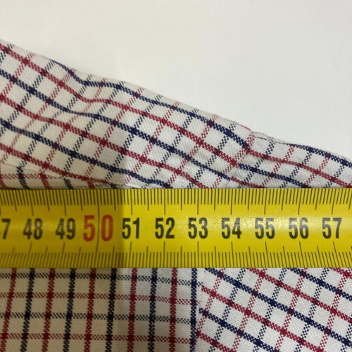 Ralph Lauren Yarmouth long sleeve shirt XL, red blue pattern, colored pony