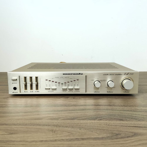 Marantz PM-350 Vintage Stereo Integrated Amplifier 38W/ch with LED Meters & Phono Stage