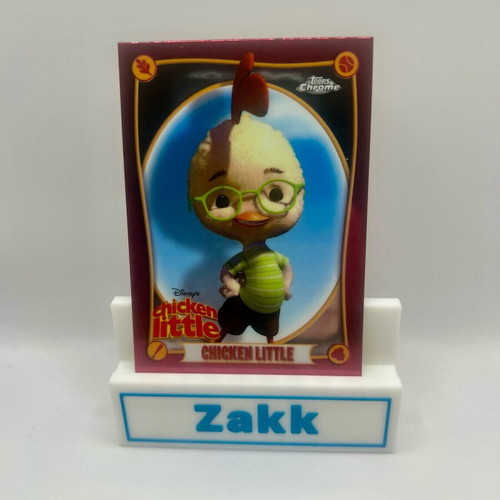 2025 Topps Chrome Disney Chicken Little Insert like new
