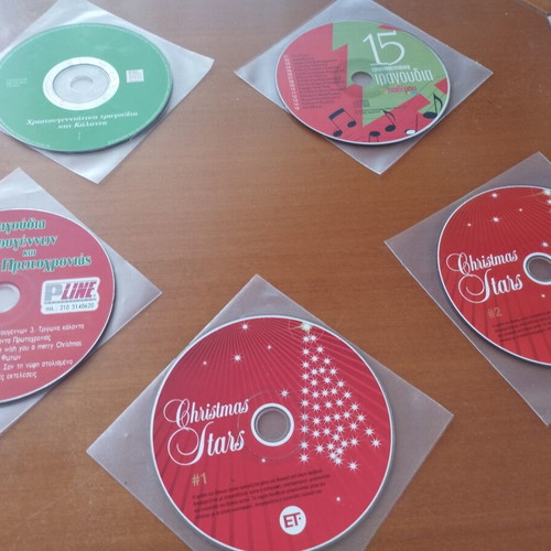 Vintage Christmas CD set of 5 with carols and festive songs