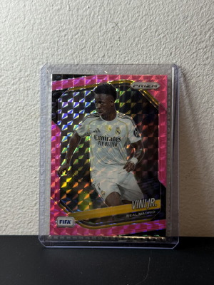 Vinicius Junior Pink Mosaic Panini Prizm 2025/26 card new