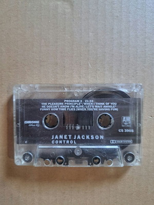 Janet Jackson Control cassette album used, R&B / Soul
