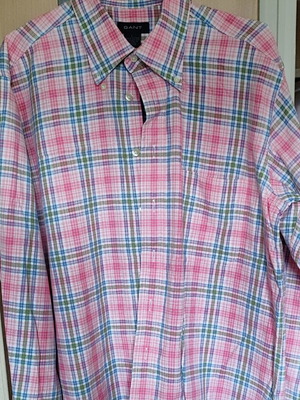 Gant Ohio Oxford men's shirt multicolor size L like new urban fit