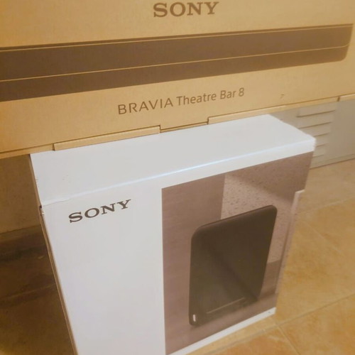 Sony Bravia Theatre Bar 8 Soundbar and SA-SW5 Wireless Subwoofer new