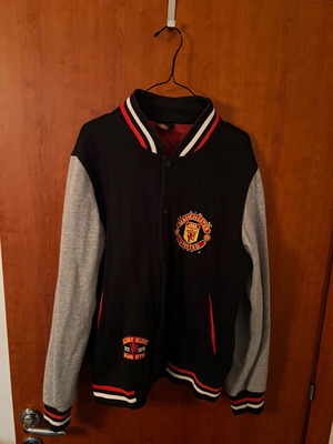 Ζακέτα Manchester σαν καινούργιο, μαύρο και γκρι, μέγεθος L