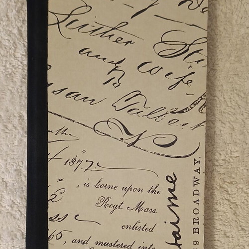 Handmade notebook with thick pages, new