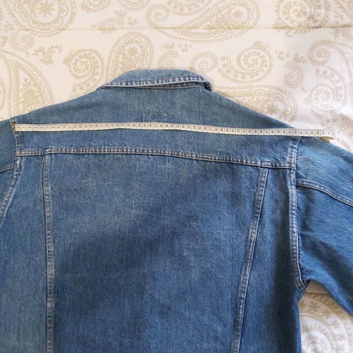 Valentino Garavani denim jacket used, blue, oversized