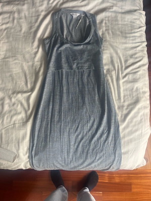 Seraphine maternity dress blue like new