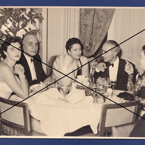 Hotel Grande Bretagne New Year's Eve 1954 commemorative photo used