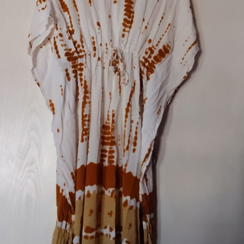 Renne dress one size new with adjustable cord and cool fabric