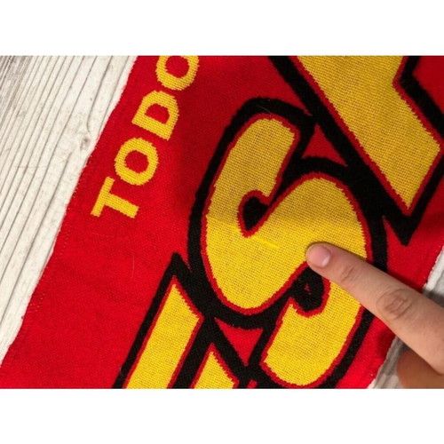 Espana RFEF Spain Football Soccer Scarf used, 100% acrylic