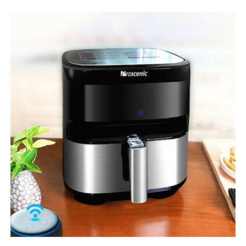 Proscenic T21 Air Fryer with Removable 5.5L Basket like new, silver