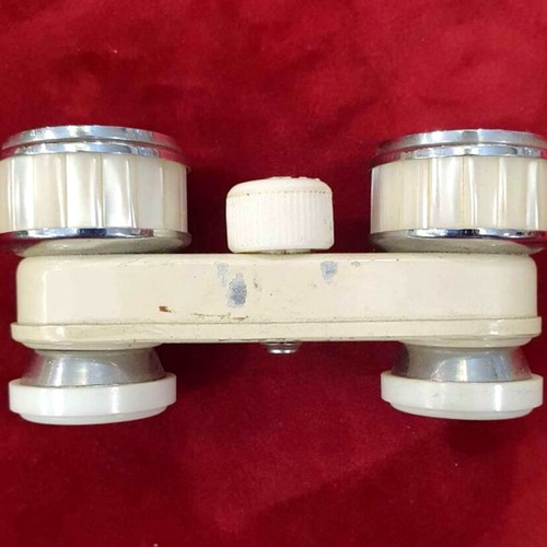 EIKOW 2.5x Theater Opera Glasses used with leather case and mother of pearl