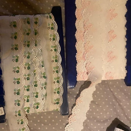 Fabric trims like new, large stock