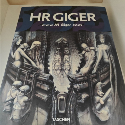 HR Giger book like new, English hardcover