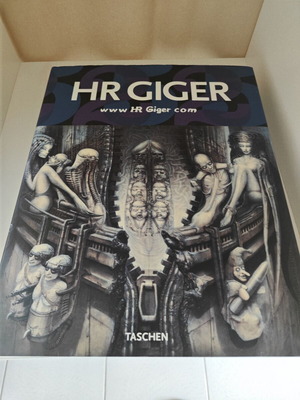 HR Giger book like new, English hardcover
