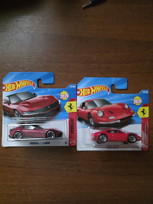 Ferrari toy cars new in box, pack