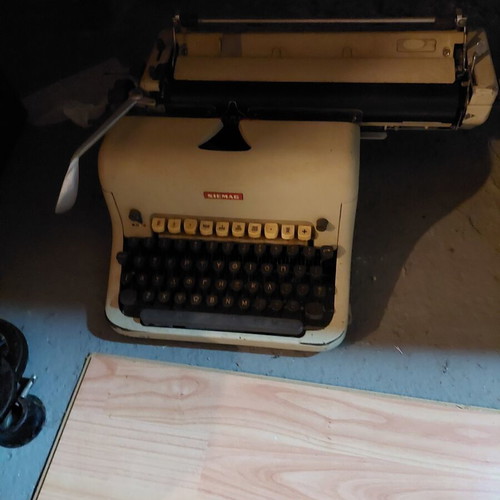 Siemag typewriters used, set of 2 old models