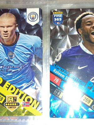 FIFA 365 Adrenalyn XL 2023 Limited Edition cards new, 2 small
