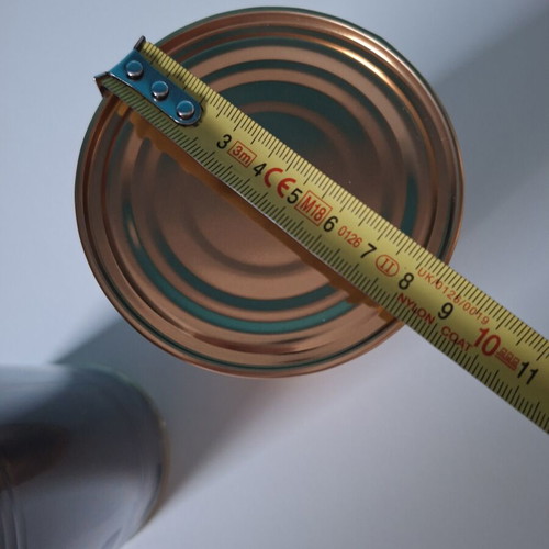 Jean Paul Gaultier empty metal storage tins Le Male
