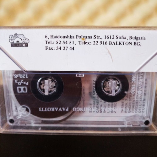Carreras, Domingo, Pavarotti, Mehta In Concert cassette used