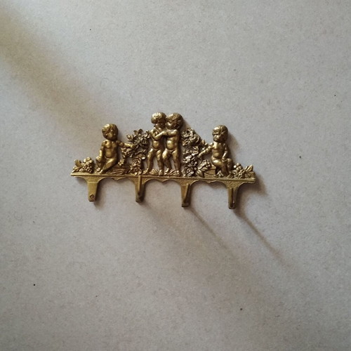 Arabian decorative knife vintage used with stand, 10.5 cm