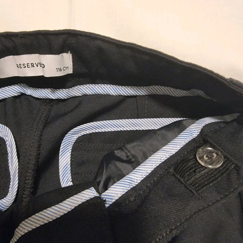 Reserved boys' blue suit new with 2 trousers size 6-7 years