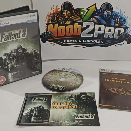 Fallout 3 PC DVD used action adventure shooter