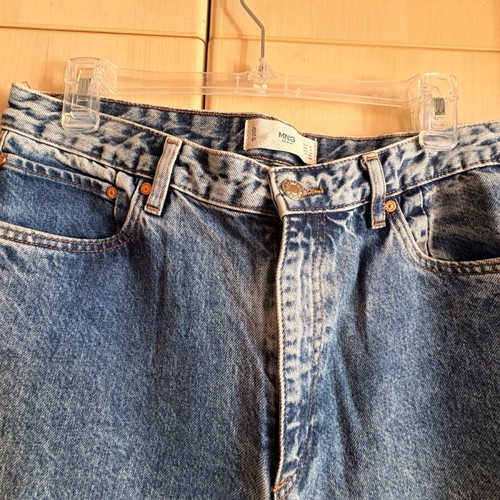Jeans mom fit Mango No42 like new, faded blue
