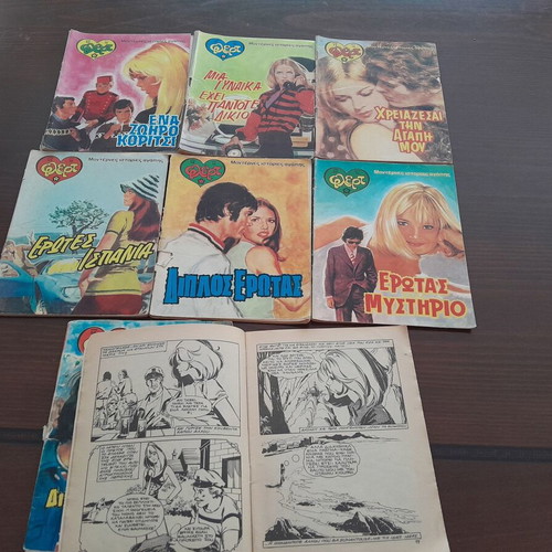 Flirt Illustrated Romance Magazines like new, pack of 5 issues