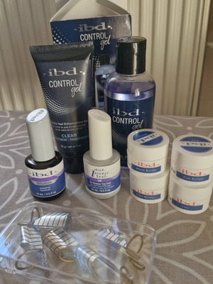 Ibd gel set used with 4 builders and curing lamp