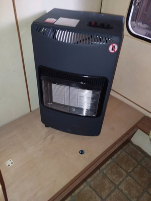 Gas heater used with issue, works with gas cylinder