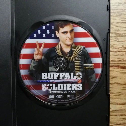 Buffalo Soldiers DVD like new with Greek subtitles