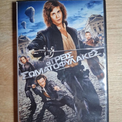 The Three Musketeers DVD used, action fantasy romance with subtitles