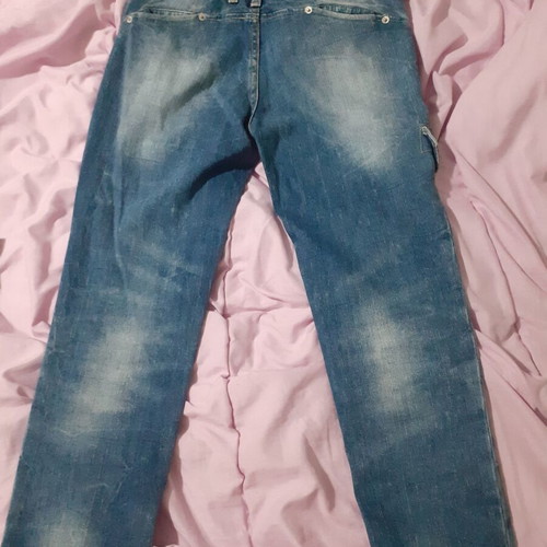 Gaudi denim capri new, blue with zipper and pockets