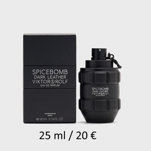 Spicebomb Dark Leather by Viktor & Rolf decant 25 ml new