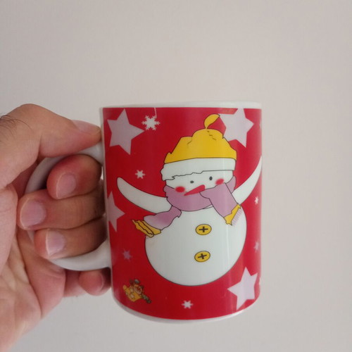 Christmas mug used, no cracks