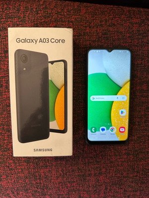 Samsung Galaxy A03 Core Dual Sim 32GB 2GB RAM like new, black