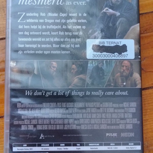 Pig DVD used drama with subtitles