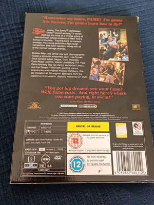 Fame Musical 4 DVD Σαν Καινούργιο, Πλήρης Πρώτη Σειρά Class of 1982