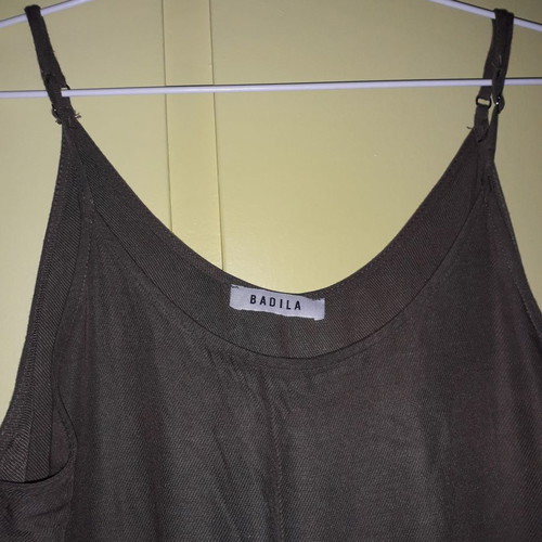 Badila one-piece jumpsuit used, size M, khaki, autumn style