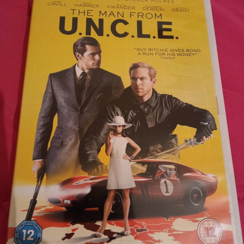 The Man from U.N.C.L.E. DVD like new, action adventure, subbed